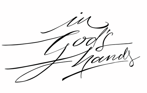 In God's Hands – tatuaj temporar 11 x 18 cm INSTATTOO
