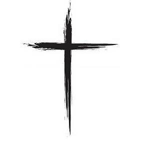 Minimal Cross Temporary Tattoo – 5x5 cm temporary tattoo
