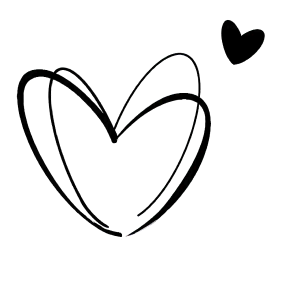 Double Heart Temporary Tattoo – 5x5 cm temporary tattoo