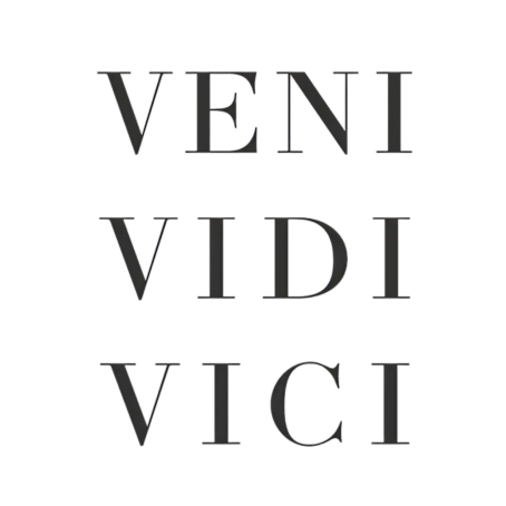 Veni Vidi Vici Temporary Tattoo – 8x8 cm temporary tattoo