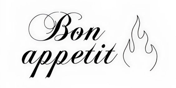 Bon Appétit – tatuaj temporar 10 cm INSTATTOO