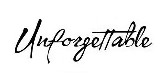 Unforgettable – tatuaj temporar 10 cm INSTATTOO