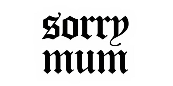 Sorry Mum – tatuaj temporar 10 cm INSTATTOO