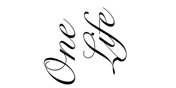 One Life – tatuaj temporar 10 cm INSTATTOO