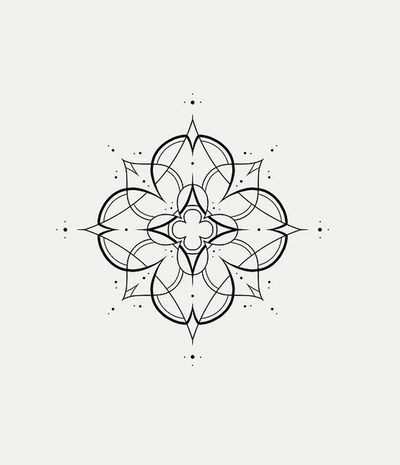 Tatuaj Temporar Minimal Design - 5cm